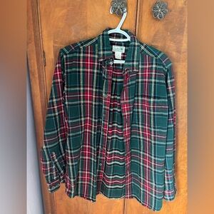 LL Bean Men’s Plaid Shirt